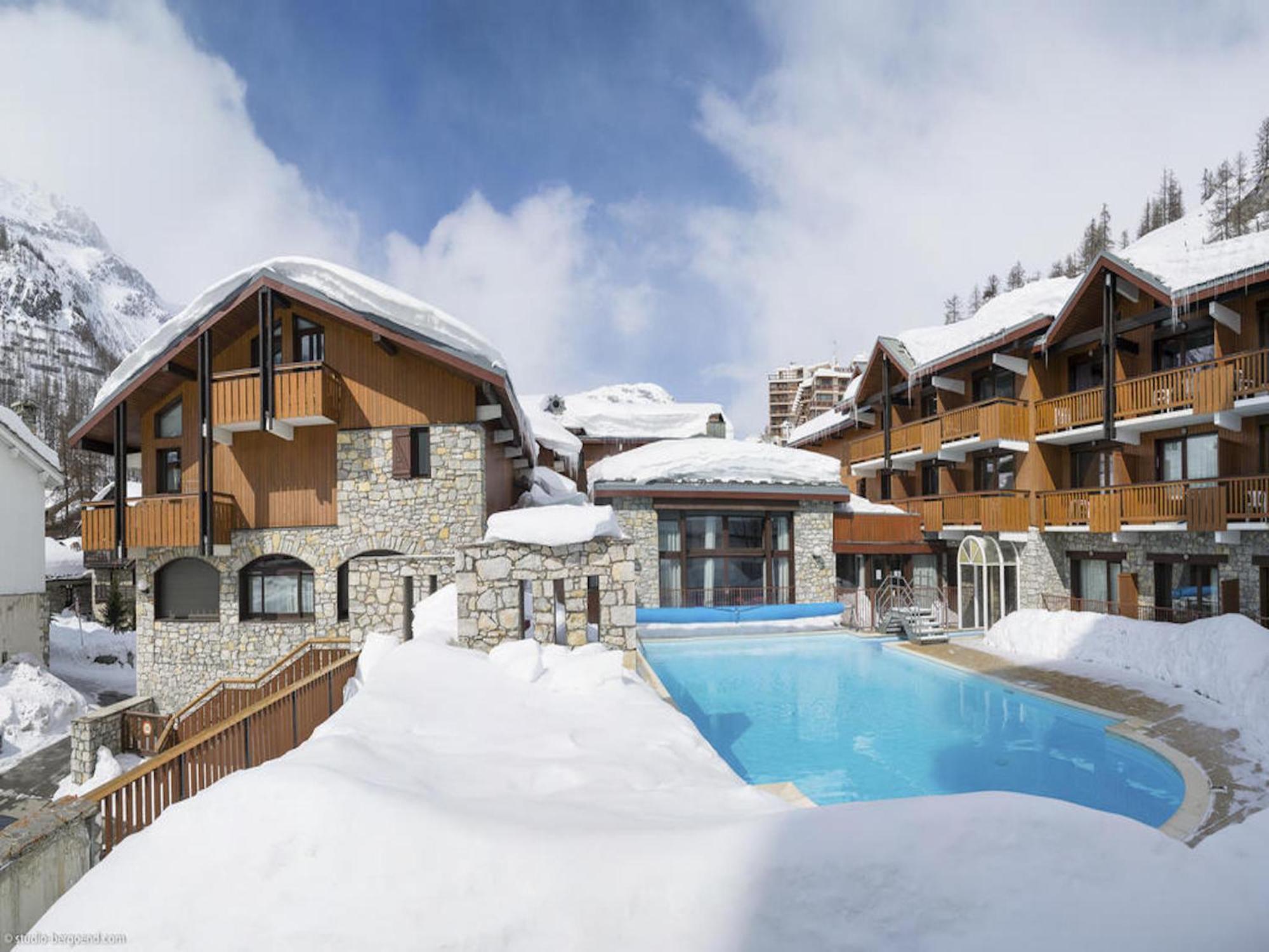 Residence & Spa Les Chalets De Solaise Валь-д'Ізер Екстер'єр фото